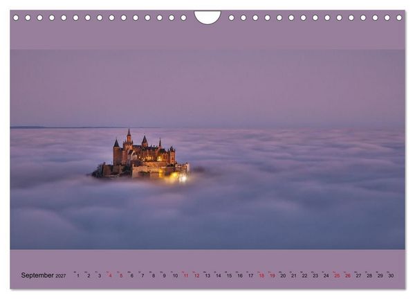Produktbild: Fogscapes - magische Nebellandschaften (Wandkalender 2027 DIN A4 quer), CALVENDO Monatskalender