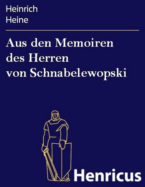 Produktbild: Aus den Memoiren des Herren von Schnabelewopski