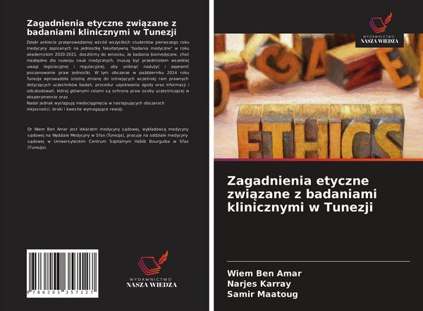Produktbild: Zagadnienia etyczne zwi&iquest;zane z badaniami klinicznymi w Tunezji