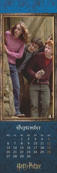 Produktbild: Harry Potter Lesezeichen & Kalender 2027