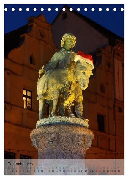 Produktbild: MEIN HALLE / SAALE (Tischkalender 2027 DIN A5 hoch), CALVENDO Monatskalender