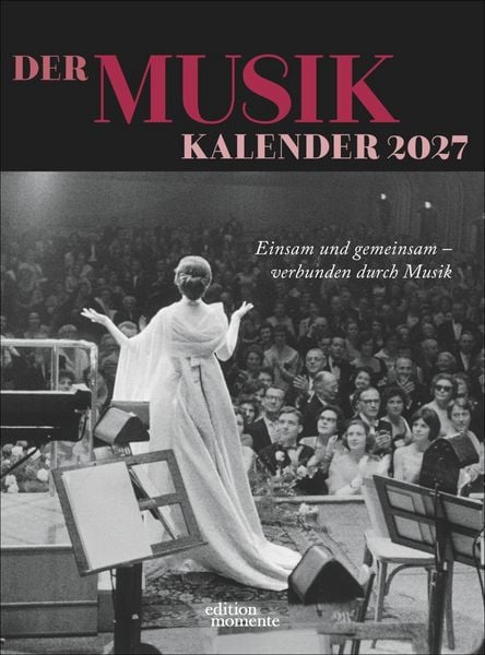 Produktbild: Der Musik Kalender Wochenkalender 2027