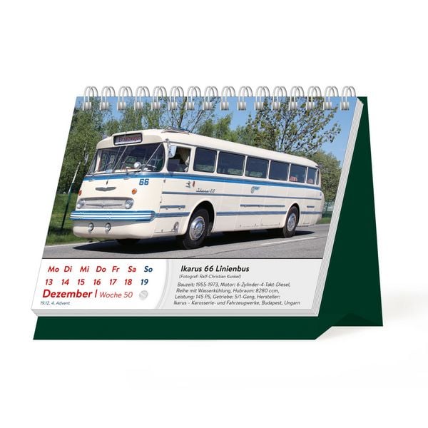 Produktbild: TR&Ouml;TSCH - Aufstellwochenkalender DDR Fahrzeuge 2027