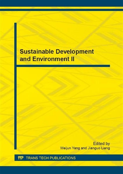 Produktbild: Sustainable Development and Environment II