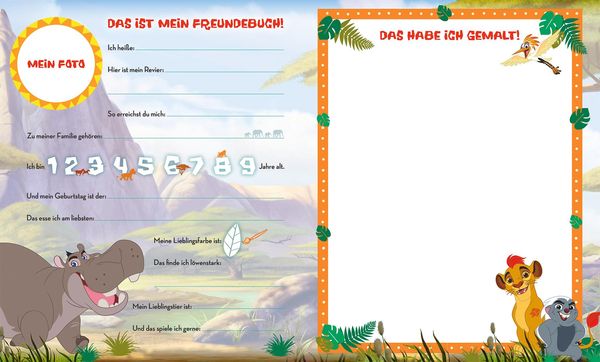 Produktbild: Disney Junior Die Garde der L&ouml;wen: Meine ersten Freunde