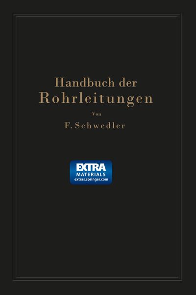 Produktbild: Handbuch der Rohrleitungen