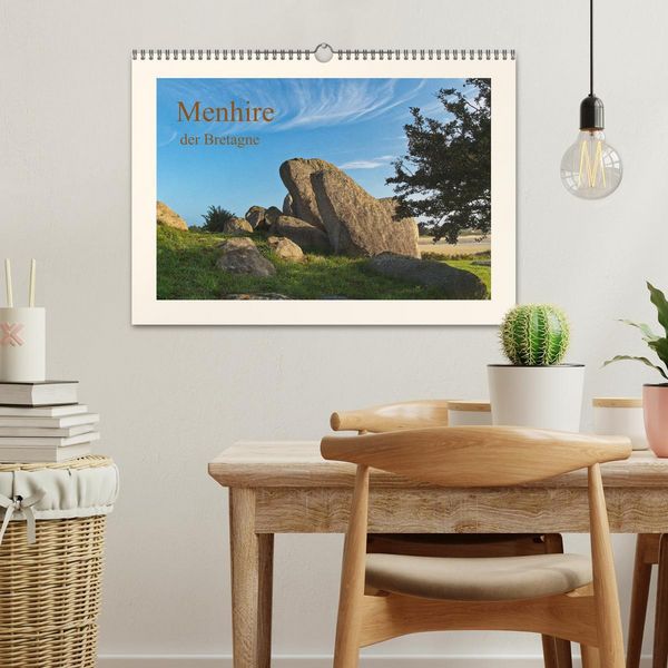 Produktbild: Menhire der Bretagne (Wandkalender 2026 DIN A3 quer), CALVENDO Monatskalender