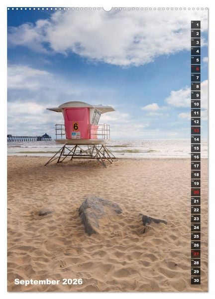 Produktbild: SAN DIEGO K&uuml;stenmetropole mit Flair (hochwertiger Premium Wandkalender 2026 DIN A2 hoch), Kunstdruck in Hochglanz