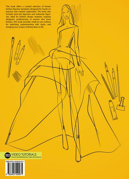 Produktbild: Fashion Figurine Sketchbook: Female Fashion Figurines