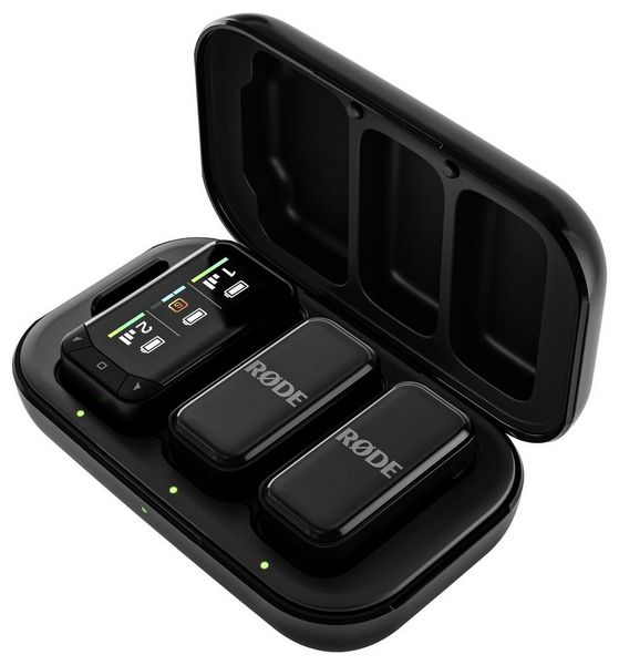 Produktbild: Rode Ansteck Mikrofon-Set Wireless Micro Camera Kit &Uuml;bertragungsart (Details):Funk, Kabellos Blitzschuh-Montage, inkl. Kabel