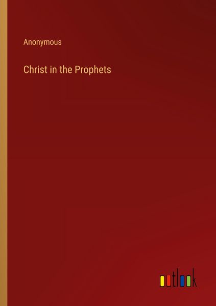 Produktbild: Christ in the Prophets
