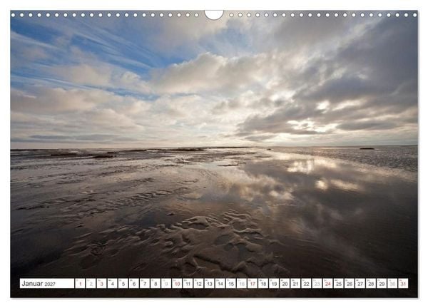 Produktbild: Meerblick - die Nordsee (Wandkalender 2027 DIN A3 quer), CALVENDO Monatskalender