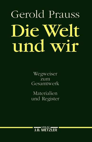 Produktbild: Die Welt und wir