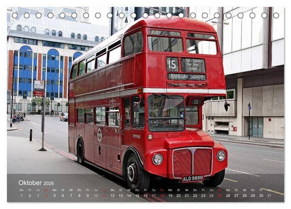 Produktbild: London (Tischkalender 2026 DIN A5 quer), CALVENDO Monatskalender