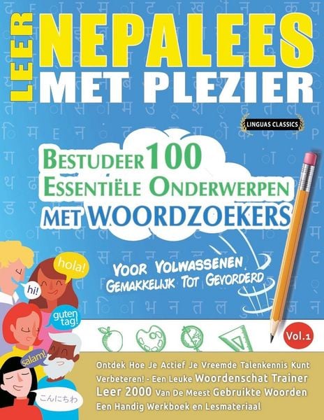 Produktbild: LEER NEPALEES MET PLEZIER - VOOR VOLWASSENEN