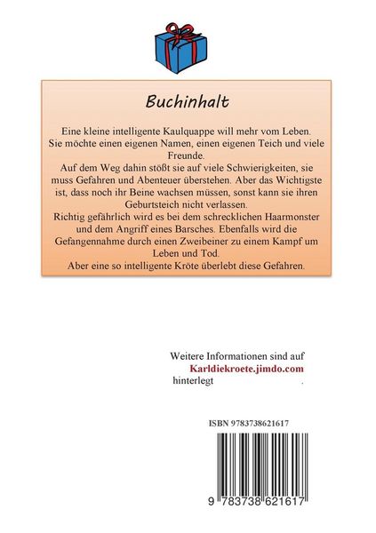 Produktbild: Karl - Eine Kr&ouml;te geht ihren Weg Teil 1 Neuauflage