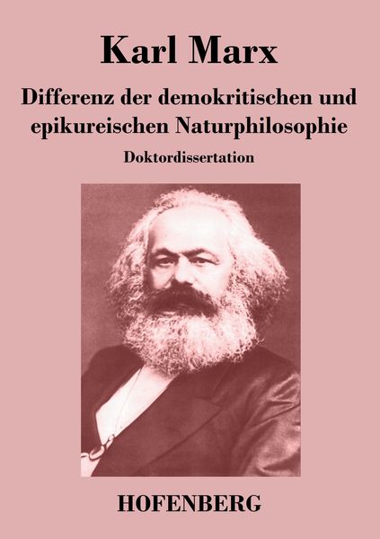 Produktbild: Differenz der demokritischen und epikureischen Naturphilosophie