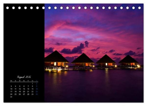 Produktbild: Malediven - dem Himmel so nah (Tischkalender 2026 DIN A5 quer), CALVENDO Monatskalender