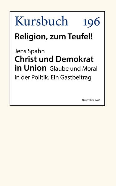 Produktbild: Christ und Demokrat in Union