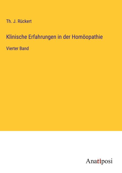 Produktbild: Klinische Erfahrungen in der Hom&ouml;opathie