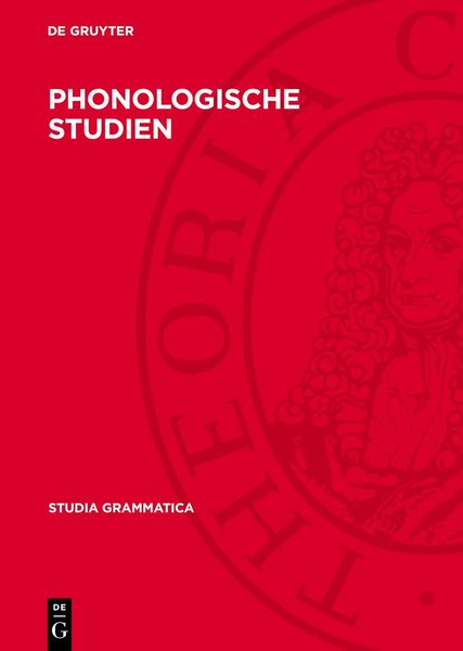 Produktbild: Phonologische Studien