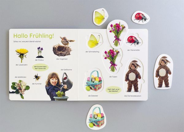 Produktbild: Erstes Lernen Puzzlebuch. Jahreszeiten