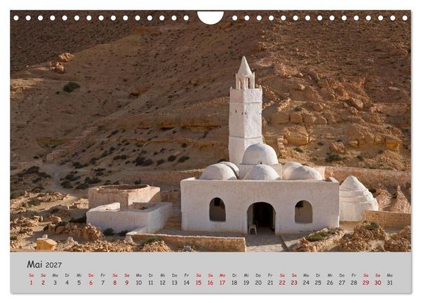 Produktbild: Tunesien Vielfalt am Mittelmeer (Wandkalender 2027 DIN A4 quer), CALVENDO Monatskalender