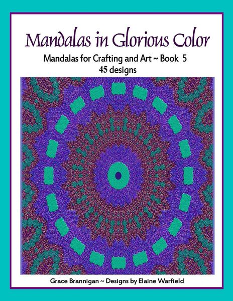 Produktbild: Mandalas in Glorious Color Book 5 (Art in Color, #5)