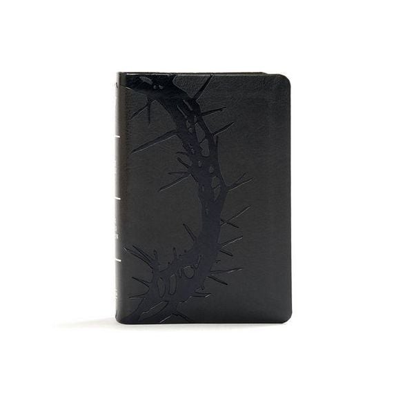 Produktbild: KJV Large Print Compact Reference Bible, Charcoal Leathertouch