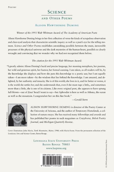 Produktbild: Science and Other Poems