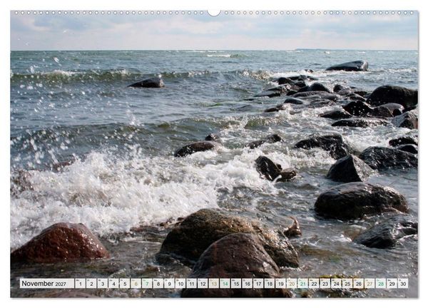 Produktbild: Gl&uuml;cksmomente am Meer - Sehnsuchtsorte deutscher K&uuml;stenlandschaften (Wandkalender 2027 DIN A2 quer), CALVENDO Monatskalender