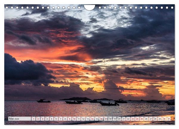 Produktbild: Die Seychellen - ganz nah am Paradies (Wandkalender 2026 DIN A4 quer), CALVENDO Monatskalender