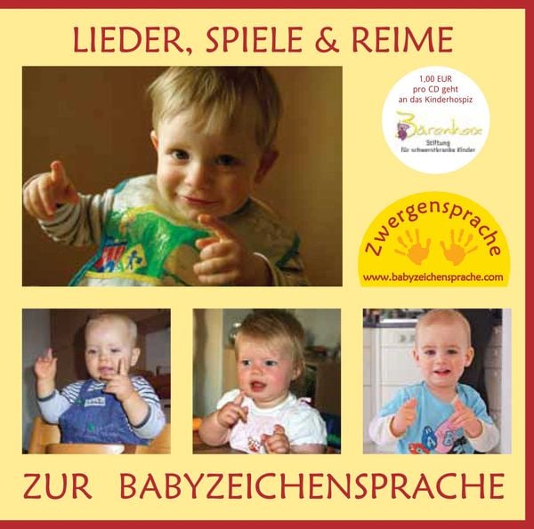 Produktbild: Lieder, Spiele & Reime zur Babyzeichensprache