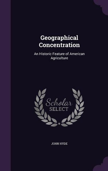 Produktbild: Geographical Concentration