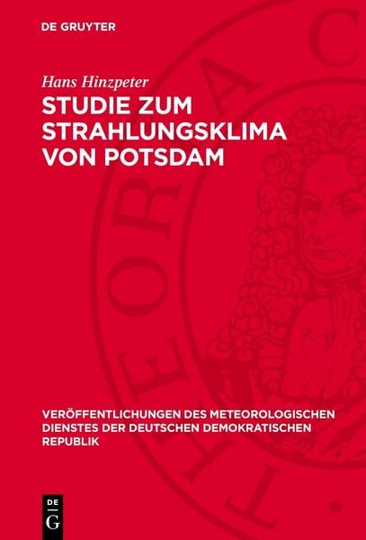 Produktbild: Studie zum Strahlungsklima von Potsdam