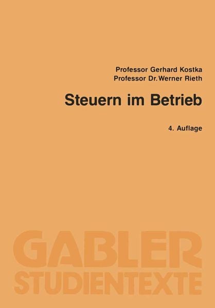 Produktbild: Steuern im Betrieb