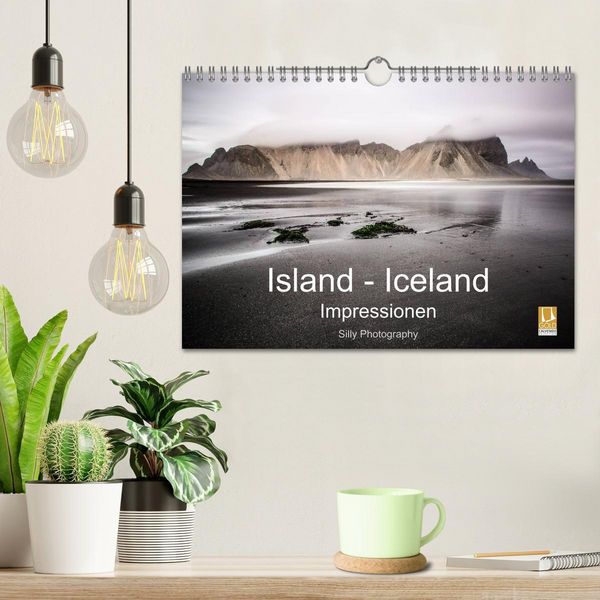 Produktbild: Island - Iceland Impressionen (Wandkalender 2026 DIN A4 quer), CALVENDO Monatskalender