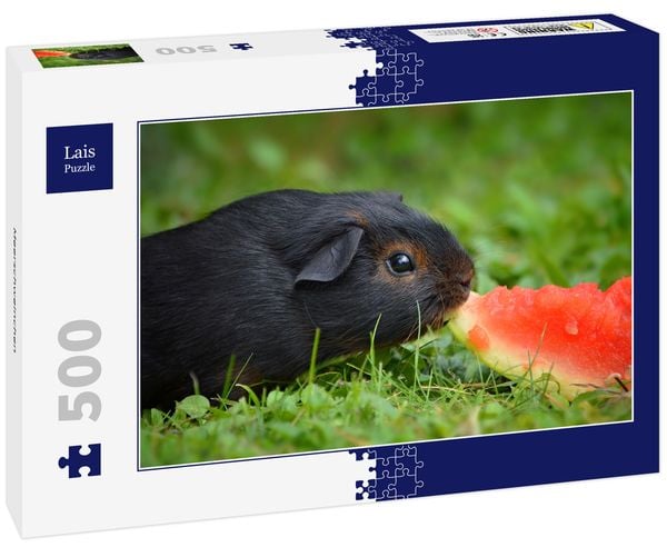 1000 Teile Puzzle Meerschweinchen Mit Blumen - 38x26cm Für Erwachsene