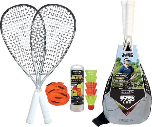 Produktbild: Speedbadminton Set SPEED 7700 LED im Slingbag