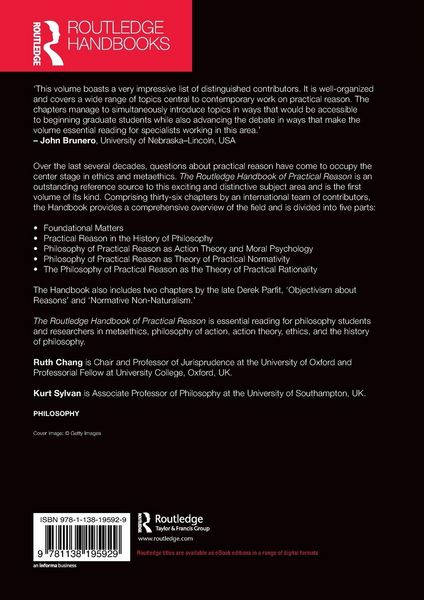 Produktbild: The Routledge Handbook of Practical Reason