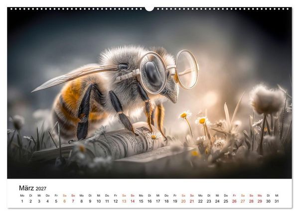 Produktbild: Brillen Bande (hochwertiger Premium Wandkalender 2027 DIN A2 quer), Kunstdruck in Hochglanz