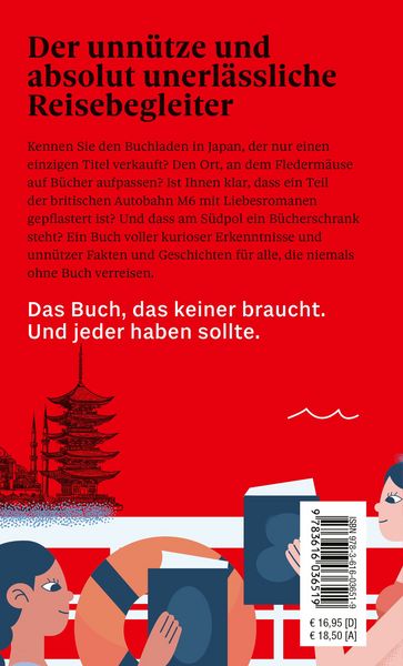 Produktbild: DUMONTs Unn&uuml;tzes Reisewissen f&uuml;r Buchverliebte