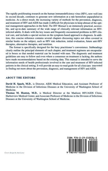 Produktbild: The HIV Manual