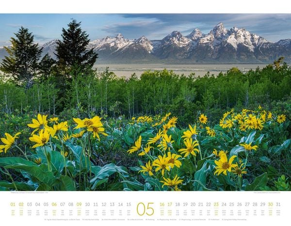 Produktbild: Geheime Paradiese Kalender 2027