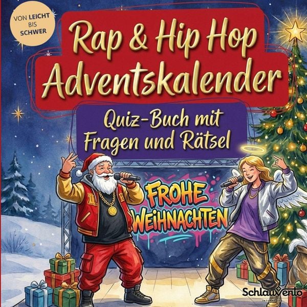 Produktbild: Rap & Hip Hop -Adventskalender: Quiz-Buch mit Fragen und R&auml;tsel