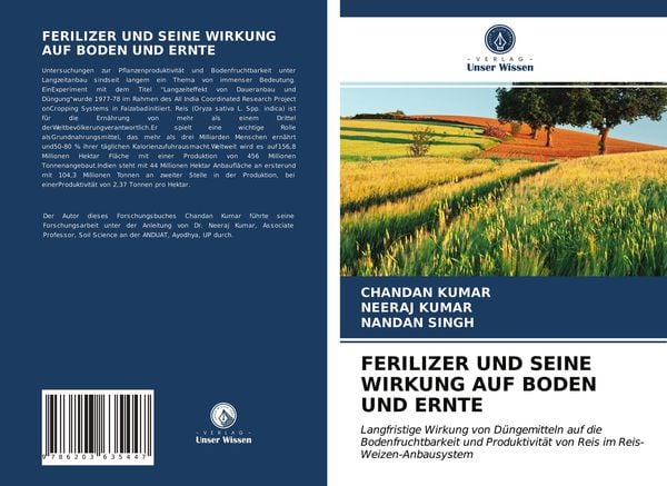 Produktbild: Ferilizer und Seine Wirkung Auf Boden und Ernte