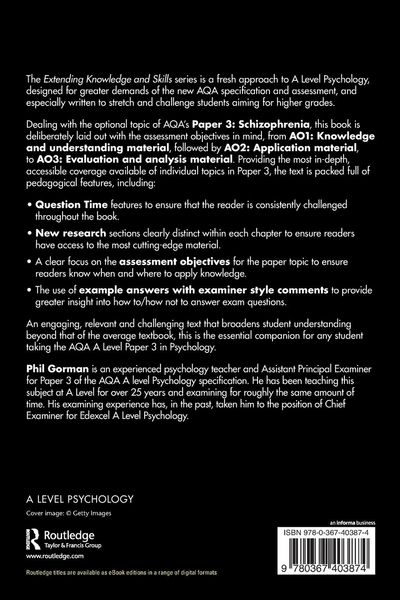 Produktbild: AQA Psychology A Level Paper Three