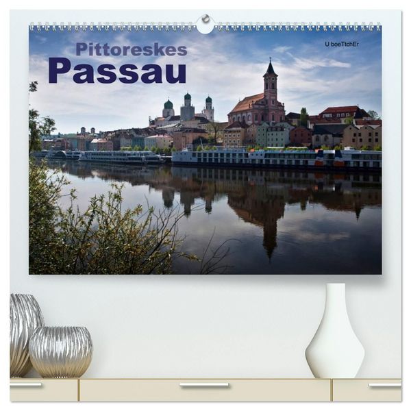 Produktbild: Pittoreskes Passau (hochwertiger Premium Wandkalender 2027 DIN A2 quer), Kunstdruck in Hochglanz