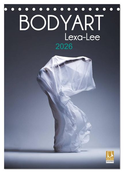 Produktbild: Bodyart Lexa-Lee (Tischkalender 2026 DIN A5 hoch), CALVENDO Monatskalender