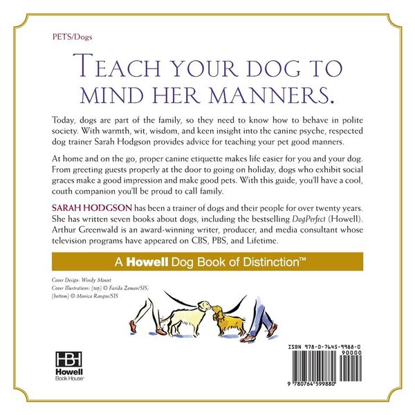 Produktbild: Miss Sarah's Guide to Etiquette for Dogs & Their People